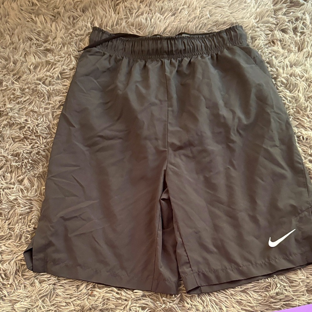 Nike Boy's Charcoal Athletic Shorts